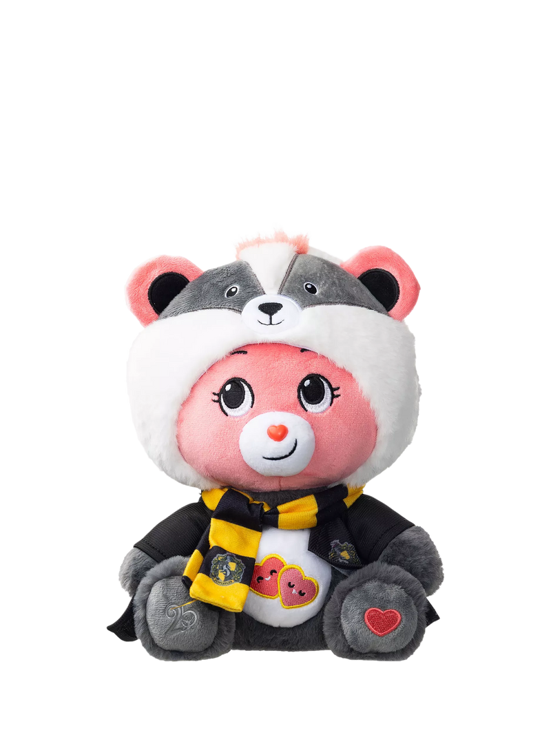 Care Bears Harry Potter Hufflepuff Love-a-Lot Bear plush, UK version