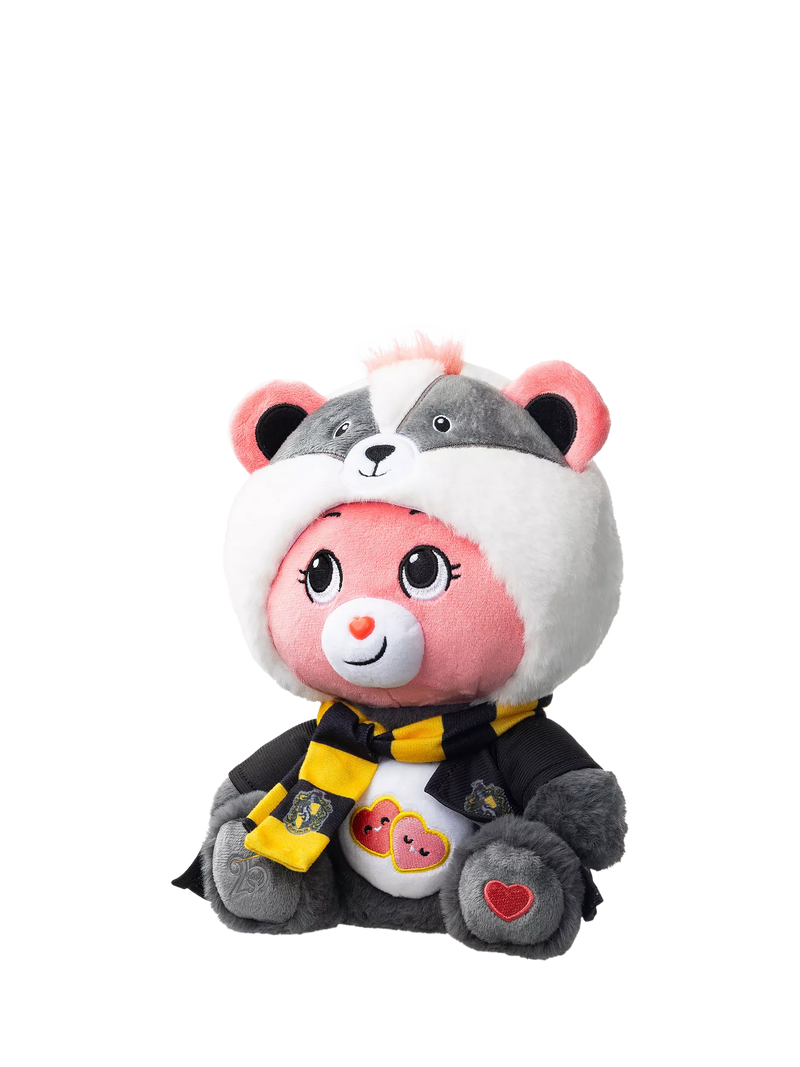 Care Bears Harry Potter Hufflepuff Love-a-Lot Bear plush, UK version
