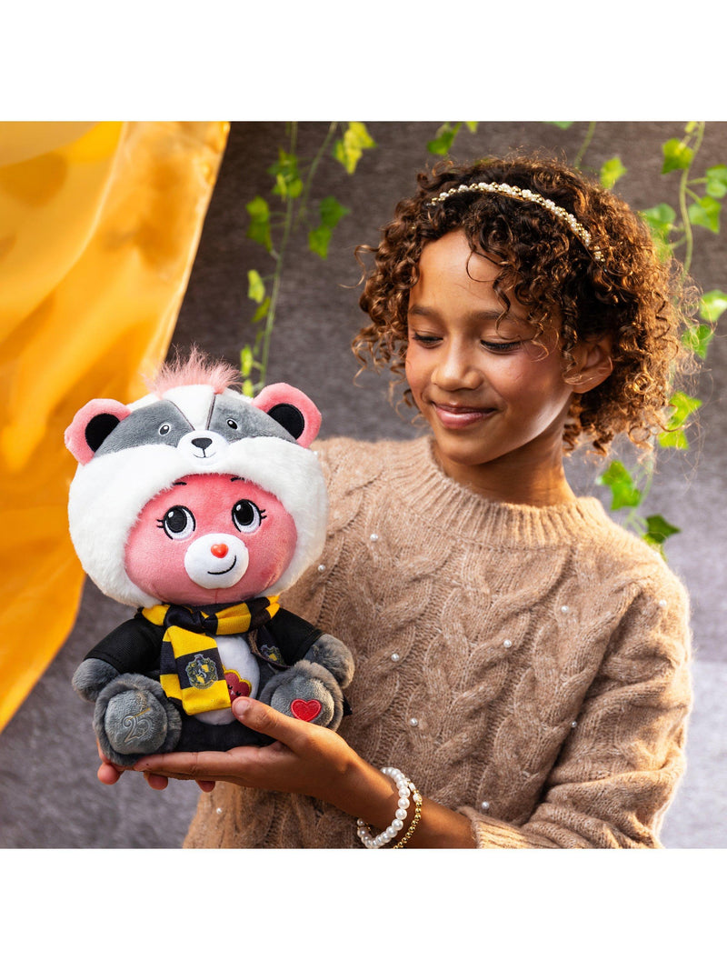 Care Bears Harry Potter Hufflepuff Love-a-Lot Bear plush, UK version