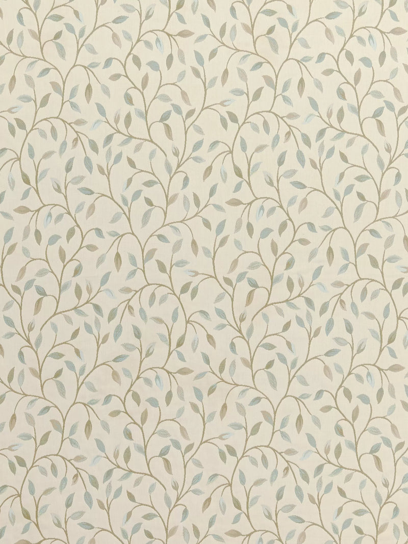 Voyage Cervino Robins Egg floral curtain fabric (British brand)