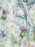 Voyage Cirsiun furnishing fabric with thistle pattern (British brand)