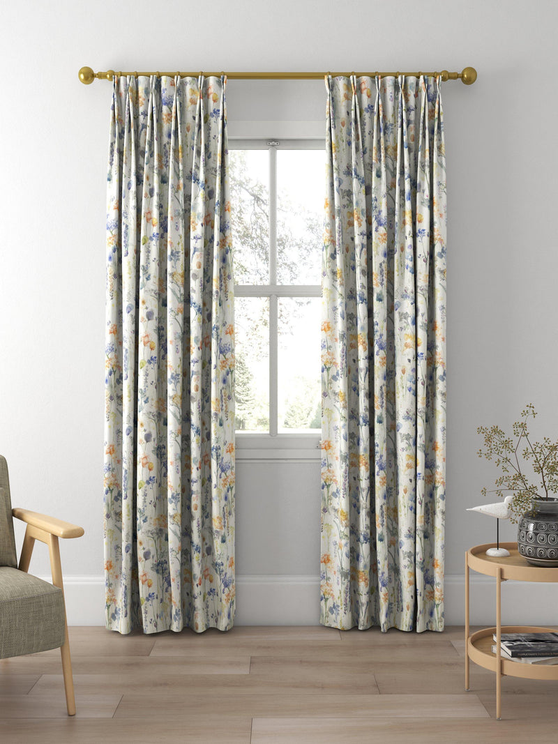 Voyage made to measure curtains Clementine floral fabric, UK version