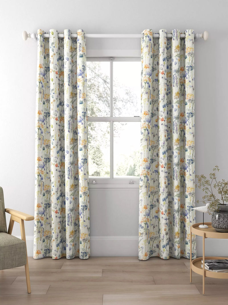 Voyage made to measure curtains Clementine floral fabric, UK version