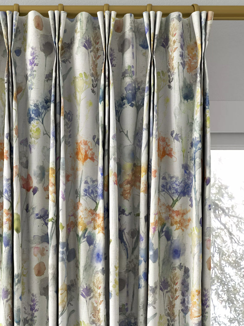 Voyage made to measure curtains Clementine floral fabric, UK version