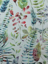 John Lewis Voyage Kenton Made to Measure Curtains or Roman Blind, Pomegranate Silver- Buy online at McGrocer