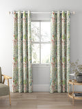 Voyage Kenton curtain fabric Pomegranate Silver 100x140cm, UK version