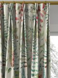 Voyage Kenton curtain fabric Pomegranate Silver 100x140cm, UK version
