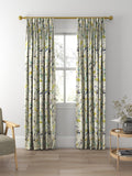 Voyage lemon floral curtains 100cm drop (British brand)