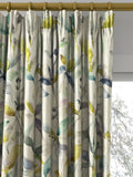 Voyage lemon floral curtains 100cm drop (British brand)
