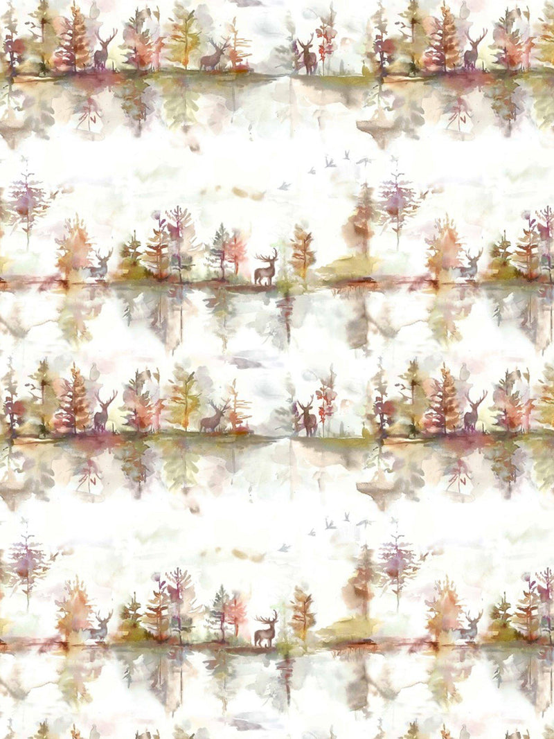 Voyage Wilderness animal pattern fabric 100x140cm - British product