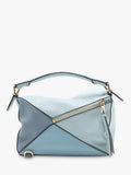 LOEWE small tri colour puzzle bag blue (British brand)