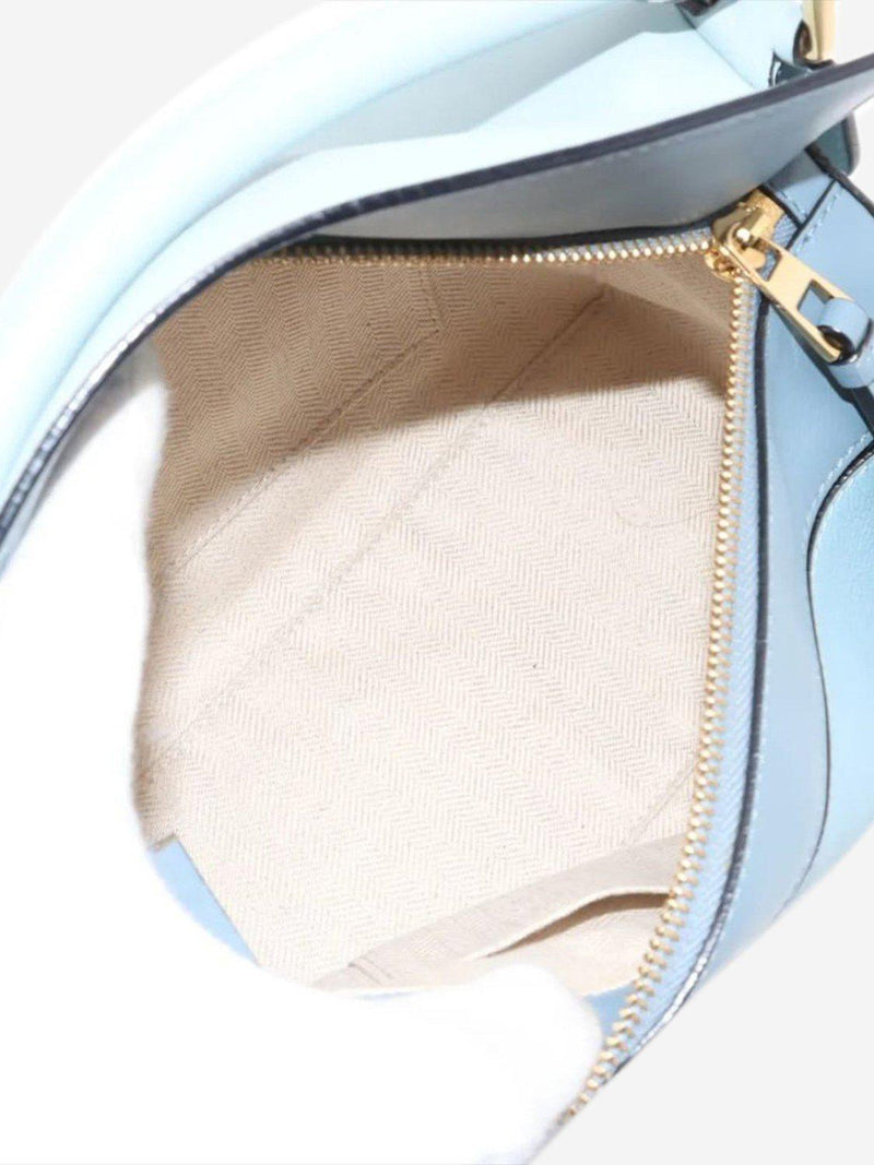 LOEWE small tri colour puzzle bag blue (British brand)