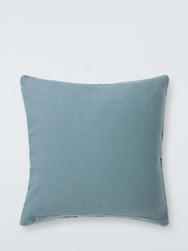 John Lewis Mica embroidered square cushion 61x41 cm - British product