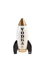 John Lewis Jonathan Adler Space Age Rocket Porcelain Vodka Decanter 834ml Black Gold- Buy online at McGrocer