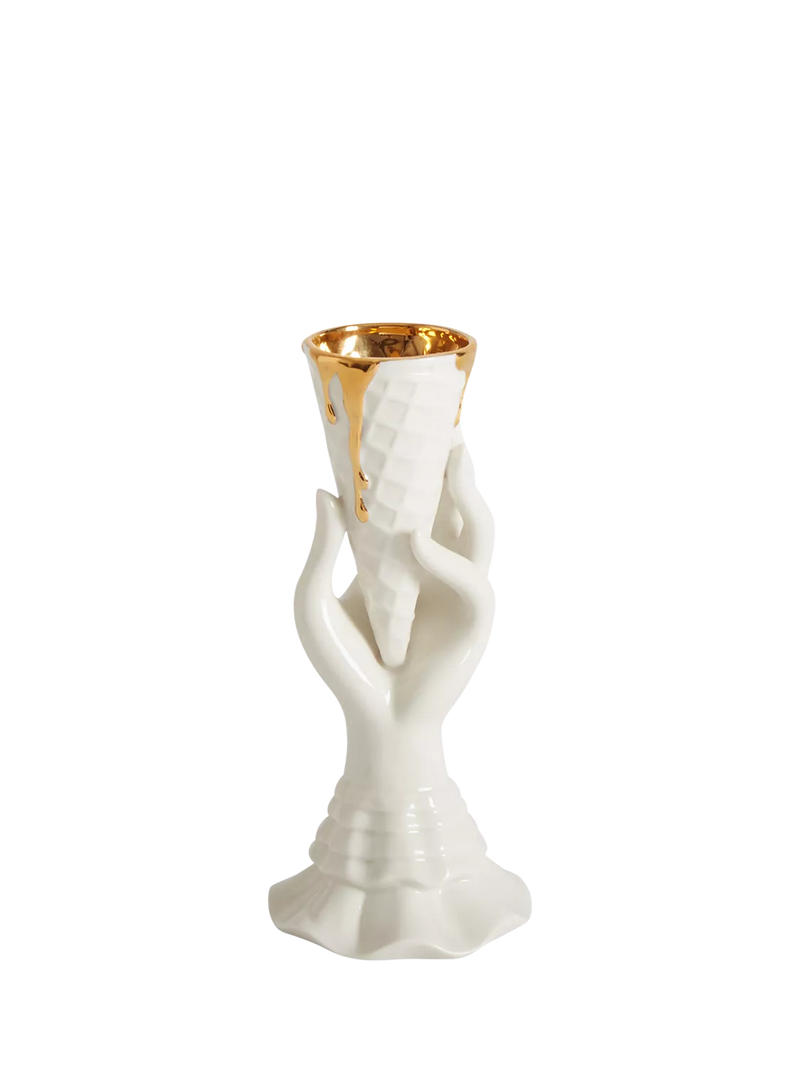 Jonathan Adler I-Scream Porcelain Vase H18cm, UK version