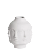 John Lewis Jonathan Adler Muse Gala Large Porcelain Vase White 30cm- Buy online at McGrocer