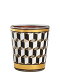 Jonathan Adler Versailles glass tumblers set of 4 350ml, UK version
