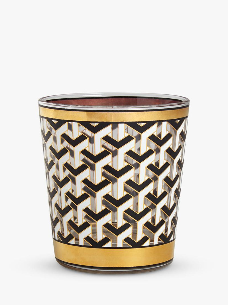 Jonathan Adler Versailles glass tumblers set of 4 350ml, UK version