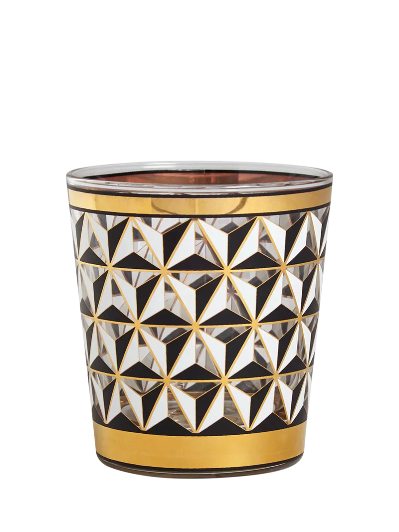 Jonathan Adler Versailles glass tumblers set of 4 350ml, UK version