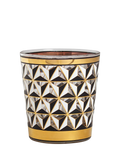 Jonathan Adler Versailles glass tumblers set of 4 350ml, UK version