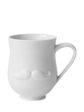 Jonathan Adler mug Mr & Mrs reversible porcelain 473ml (British brand)