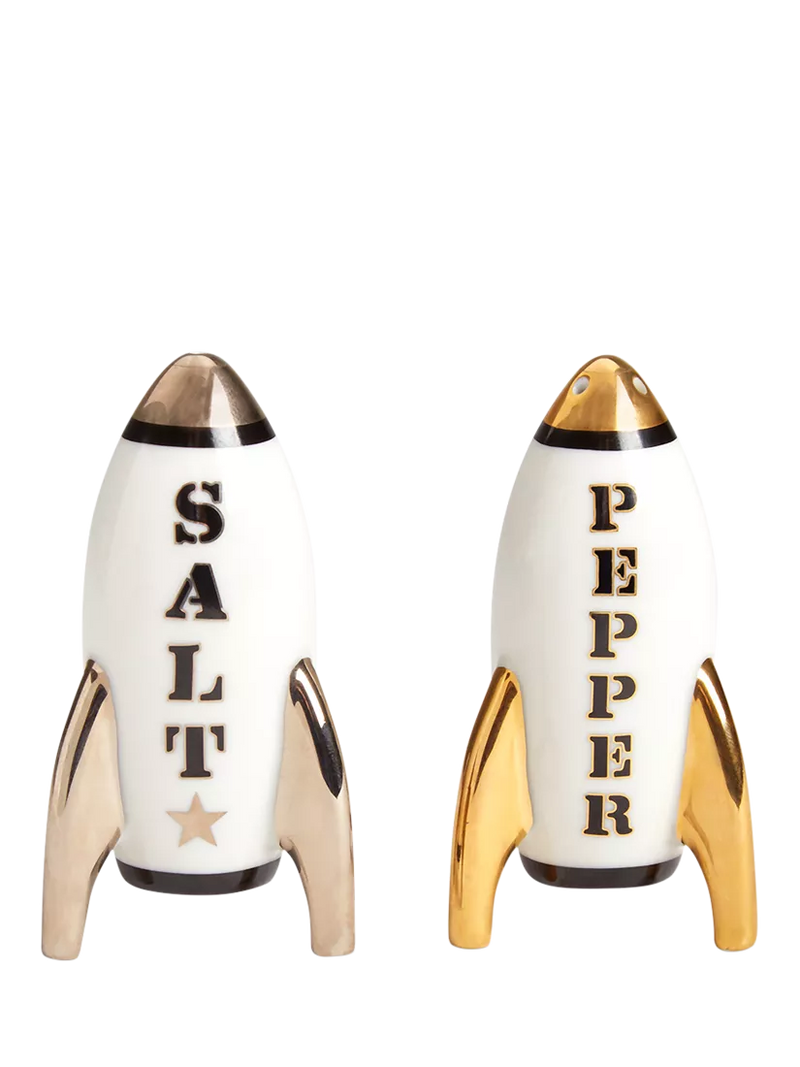 Jonathan Adler Apollo salt and pepper set, imported from the UK