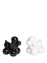 John Lewis Jonathan Adler Poodle Porcelain Salt and Pepper Shaker Set, Black and White- Buy online at McGrocer