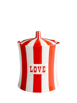 John Lewis Jonathan Adler Vice Peace Red Porcelain Canister- Buy online at McGrocer