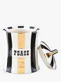 Jonathan Adler Vice Peace porcelain canister black/gold, UK version