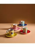 Jonathan Adler Playa espresso cup set 90ml (British brand)