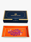 Jonathan Adler Playa Seaside porcelain tray red (British brand)