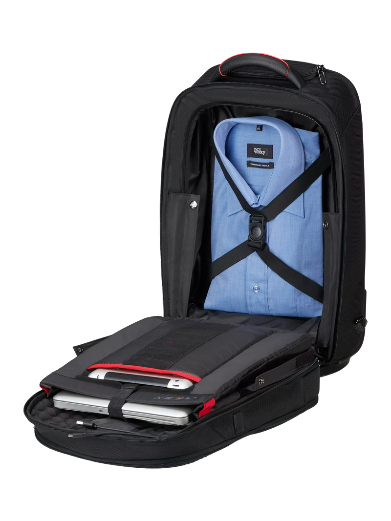 Samsonite PRO-DLX 6 black laptop backpack 17.3 inch (British brand)