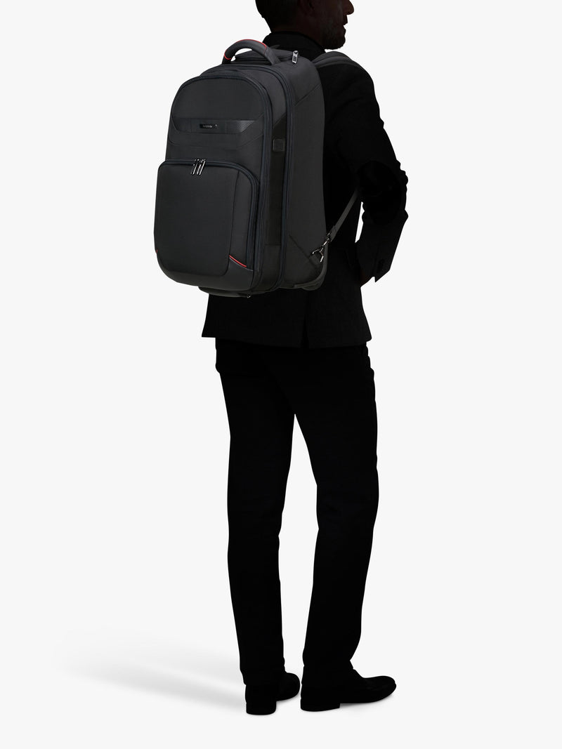 Samsonite PRO-DLX 6 black laptop backpack 17.3 inch (British brand)