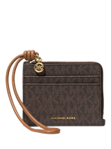John Lewis Michael Kors Jet Set Wristlet Card Holder, Acorn- Buy online at McGrocer