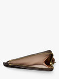 Michael Kors jet set wristlet card holder acorn (British brand)