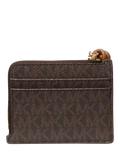 Michael Kors jet set wristlet card holder acorn (British brand)