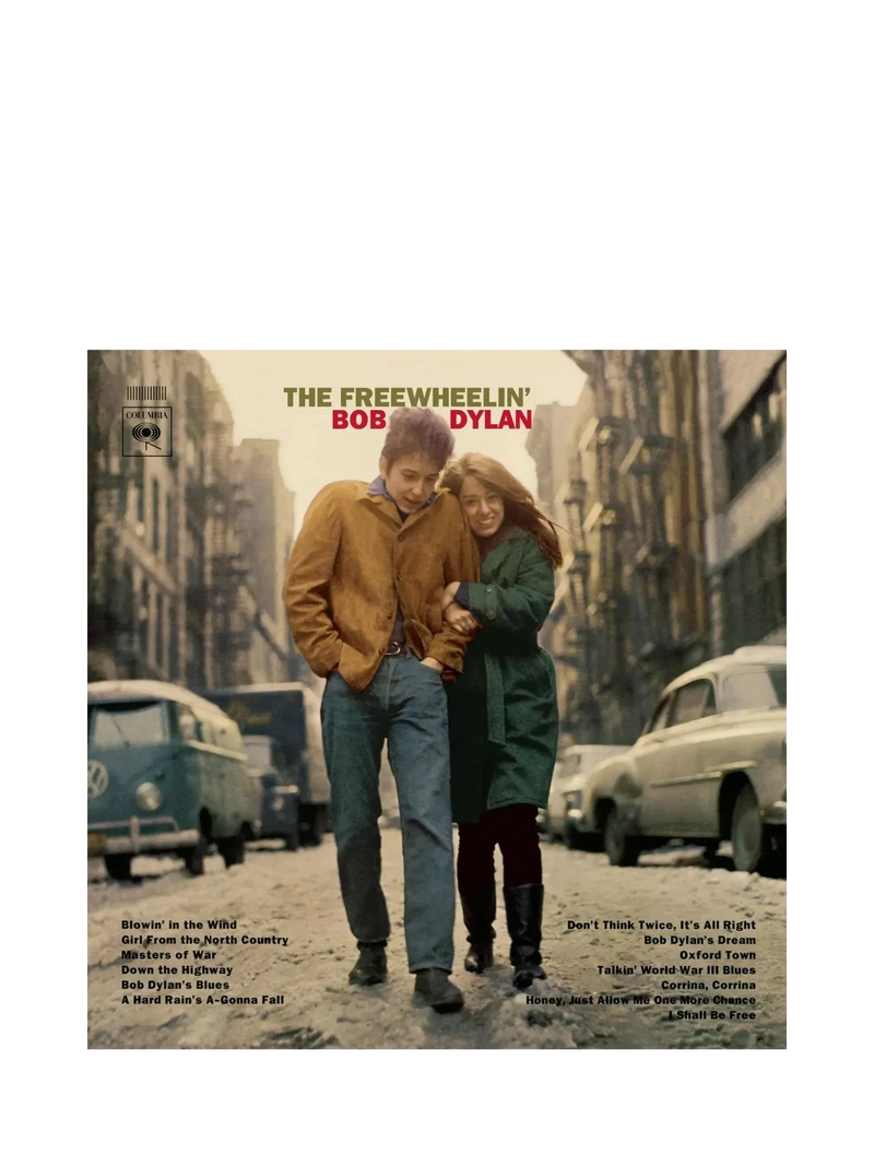 Rough Trade Bob Dylan Freewheelin vinyl record 12 inch (British brand)