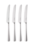 Robert Welch Malvern Bright stainless steel table knives set of 4 - British product