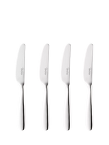 John Lewis Robert Welch Stanton Bright Stainless Steel Butter Knives, Set of 4- Buy online at McGrocer