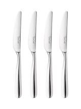 John Lewis Robert Welch Stanton Bright Stainless Steel Side Knives, Set of 4- Buy online at McGrocer