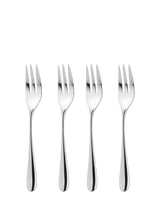 John Lewis Robert Welch Arden Bright Stainless Steel Pastry Forks, Set of 4- Buy online at McGrocer