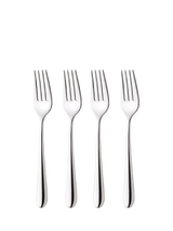 John Lewis Robert Welch Kingham Bright Stainless Steel Side Forks, Set of 4- Buy online at McGrocer