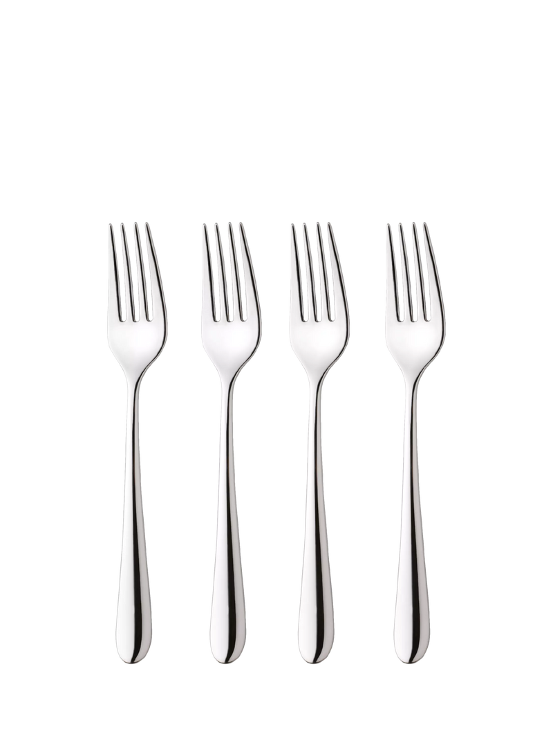 Robert Welch Kingham Bright side forks set of 4 (British brand)
