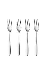 John Lewis Robert Welch Stanton Bright Stainless Steel Pastry Forks, Set of 4- Buy online at McGrocer