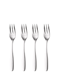 Robert Welch Stanton Bright stainless steel pastry forks set of 4 - British product