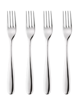 John Lewis Robert Welch Stanton Bright Stainless Steel Side Forks, Set of 4- Buy online at McGrocer