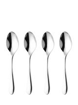 John Lewis Robert Welch Arden Bright Stainless Steel English Teaspoons, Set of 4- Buy online at McGrocer