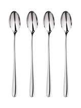 John Lewis Robert Welch Arden Bright Stainless Steel Long Handled Spoons, Set of 4- Buy online at McGrocer