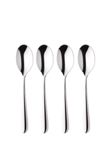 John Lewis Robert Welch Kingham Bright Stainless Steel Dessert Spoons, Set of 4- Buy online at McGrocer