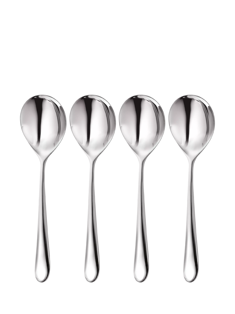 Robert Welch soup spoons set of 4, imported from the UK